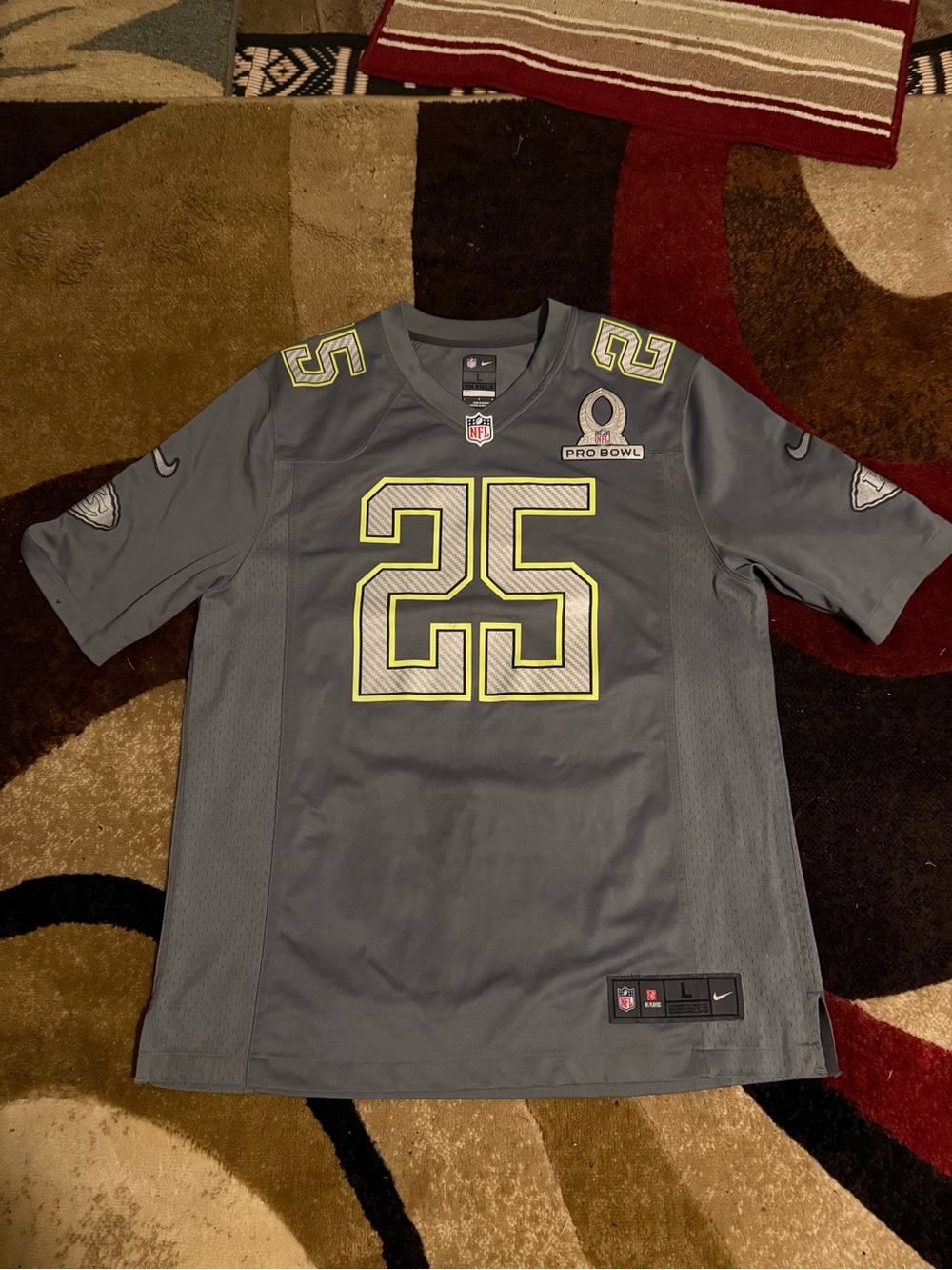 Nike Gray Pro Bowl jersey NFL great look size L